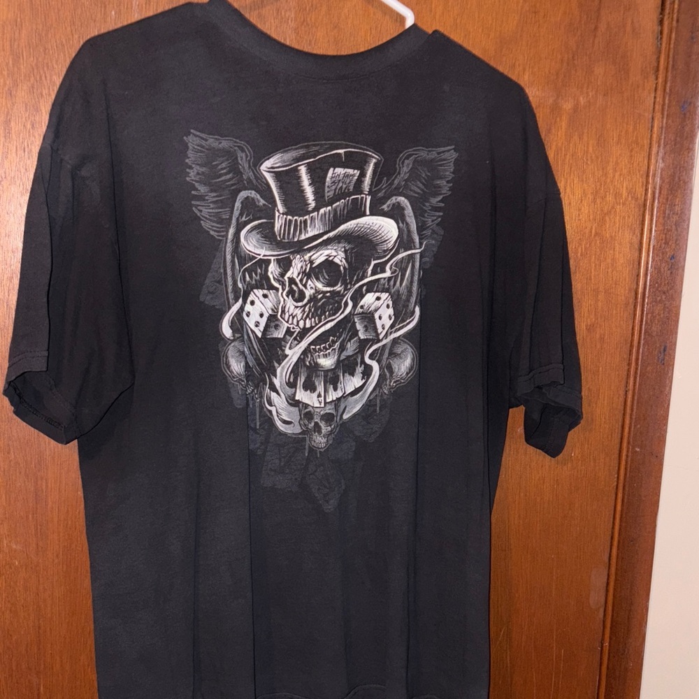 Black Graphic Men's Shirt